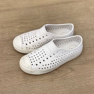 Native Kids Sneakers - Classic White